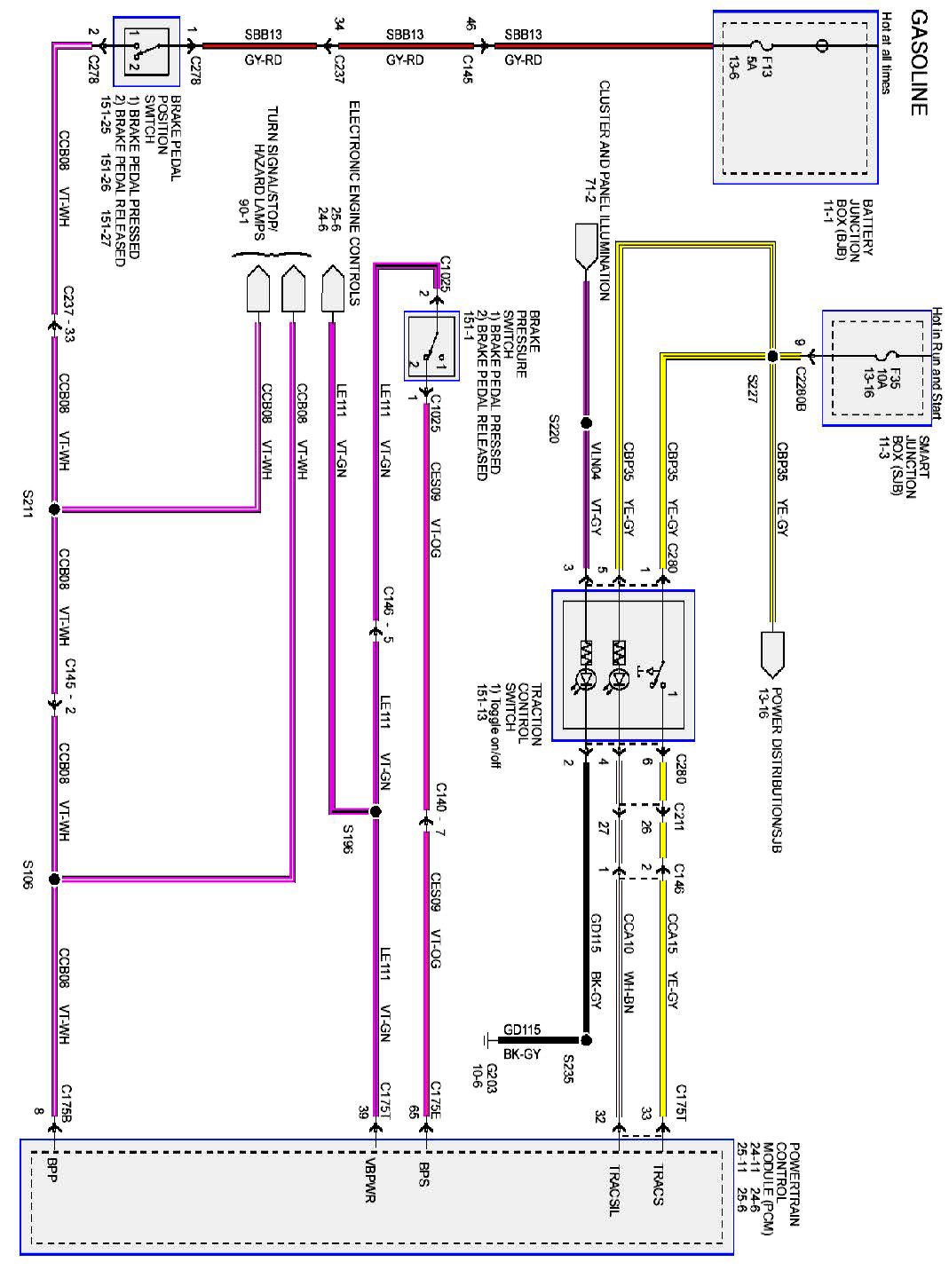 Diagram Set 42 (Vehicle Dynamic Systems) — 2010 Ford F 250 4WD Super ...