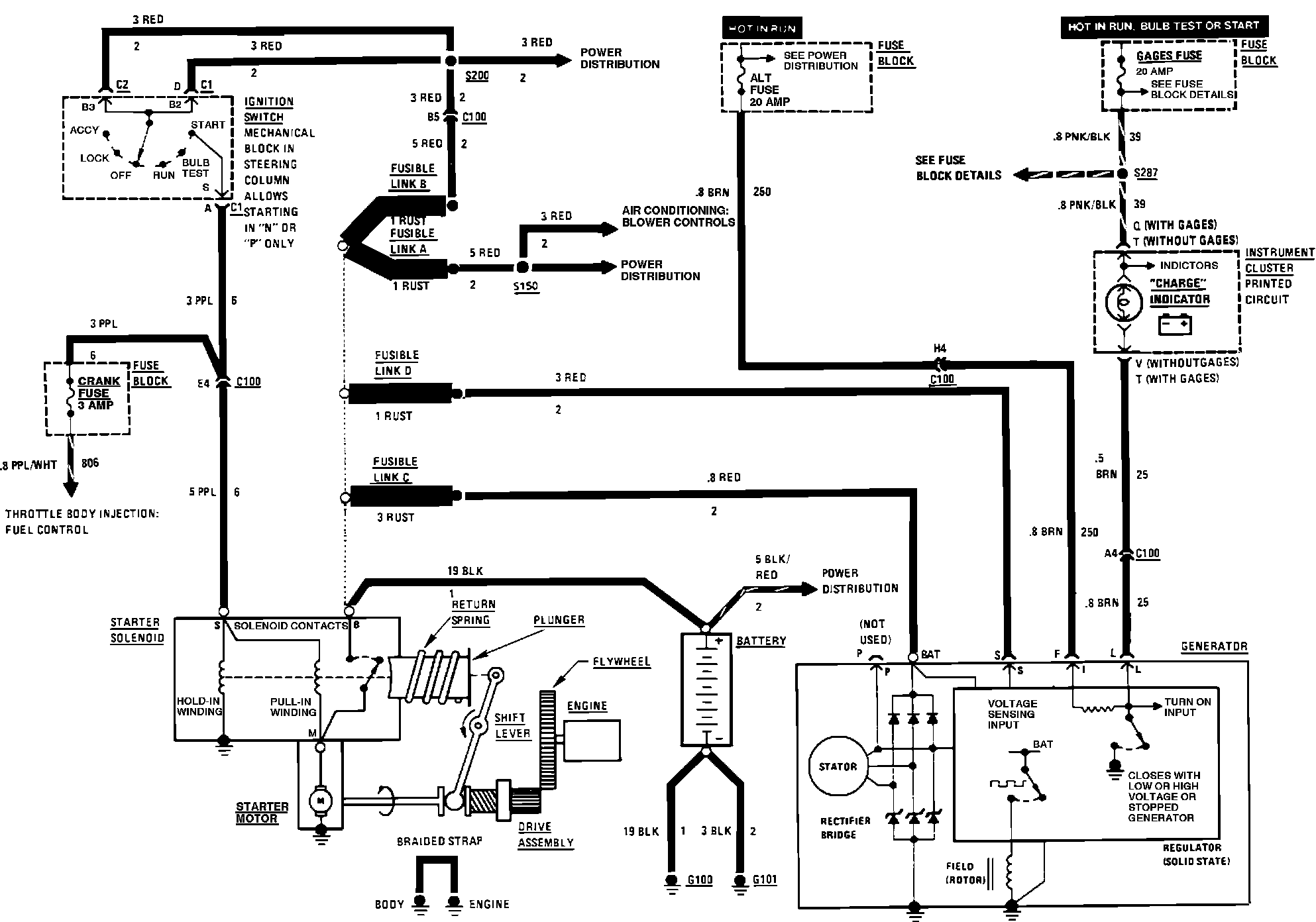 With Fuel Injected Engines — 1990 Chevrolet Caprice V8-305 5.0L Service