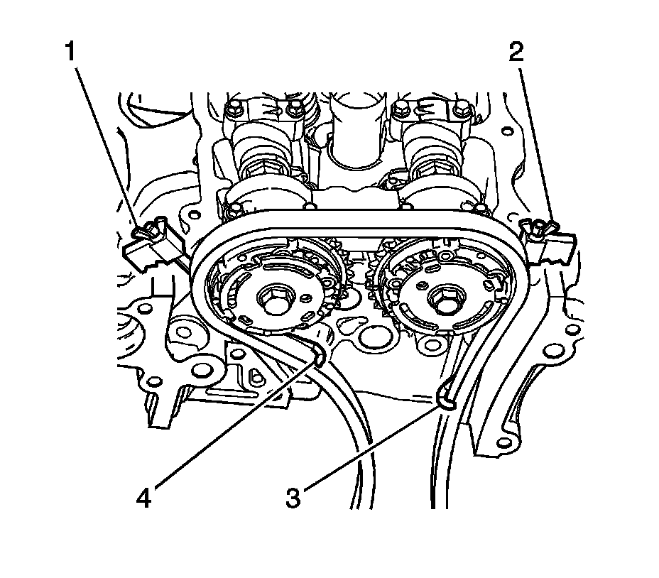 Camshaft Replacement Left Side — 2011 Chevrolet Camaro V63.6L