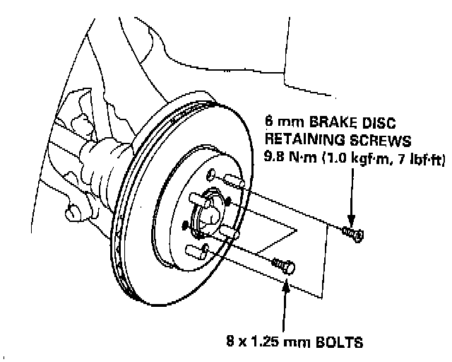 Front Suspension — 1997 Honda Civic DX Sedan L41590cc 1.6L