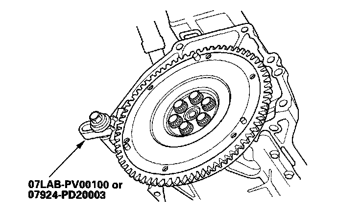 Flywheel Replacement — 2001 Honda Civic Lx Sedan L4 1668cc 17l Sohc 