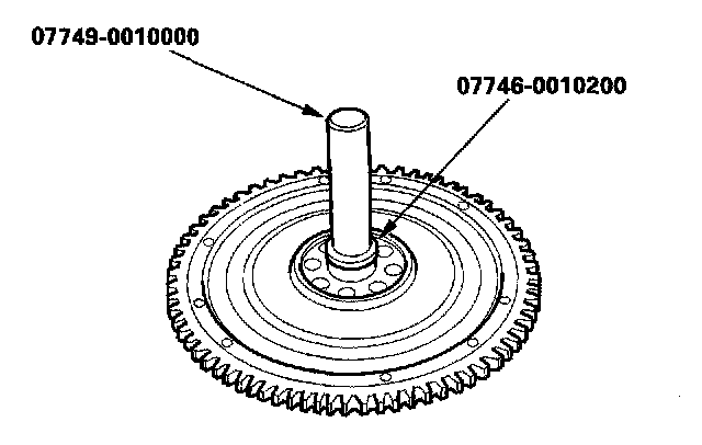 Flywheel Replacement — 2001 Honda Civic Lx Sedan L4 1668cc 17l Sohc 