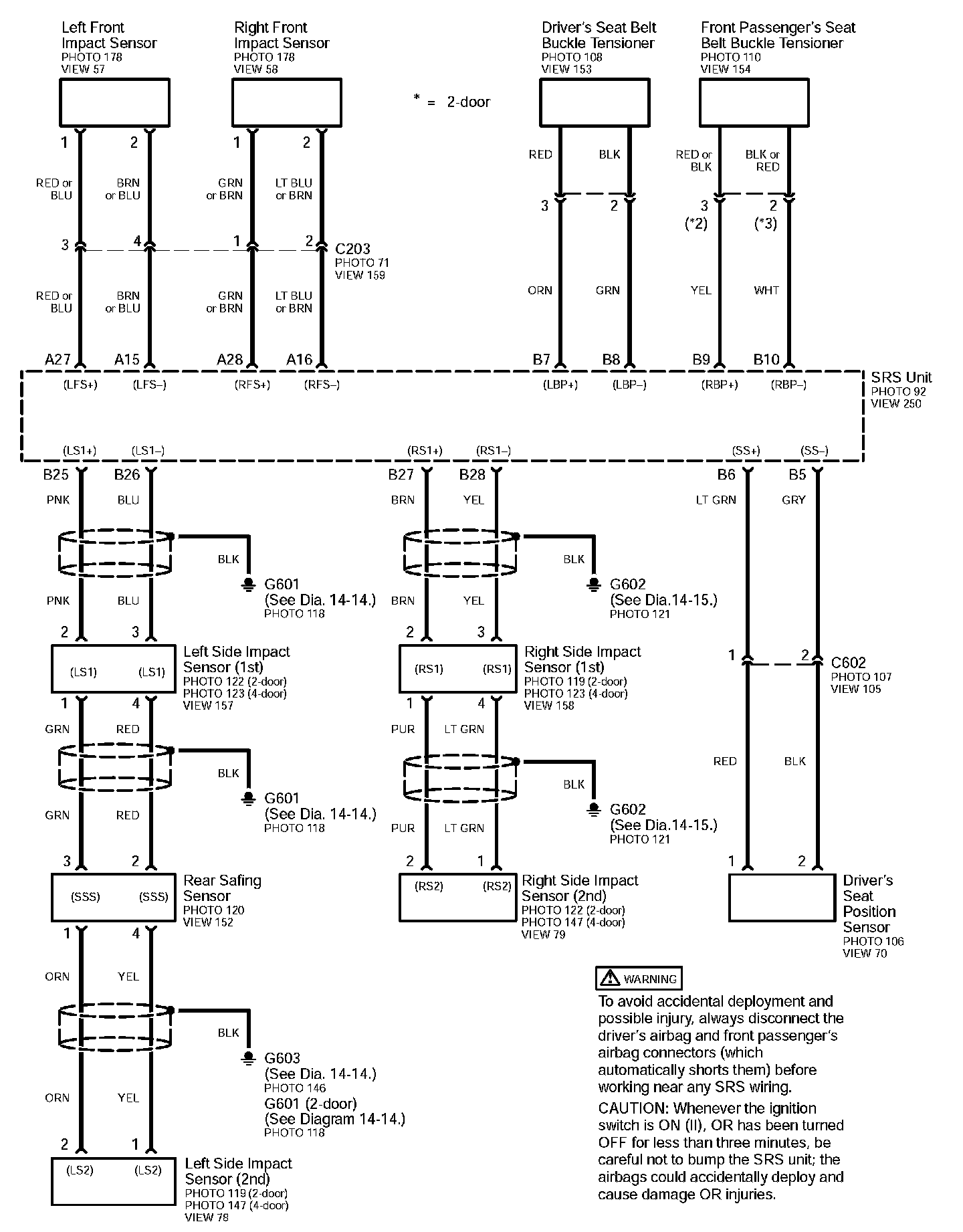 Wiring Diagrams — 2008 Honda Civic L41.8L Service Manual Operation CHARM
