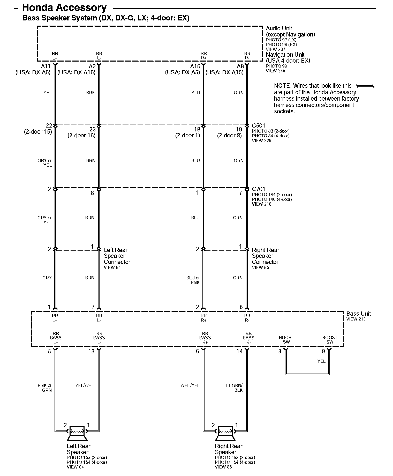 Wiring Diagrams — 2008 Honda Civic L41.8L Service Manual Operation CHARM