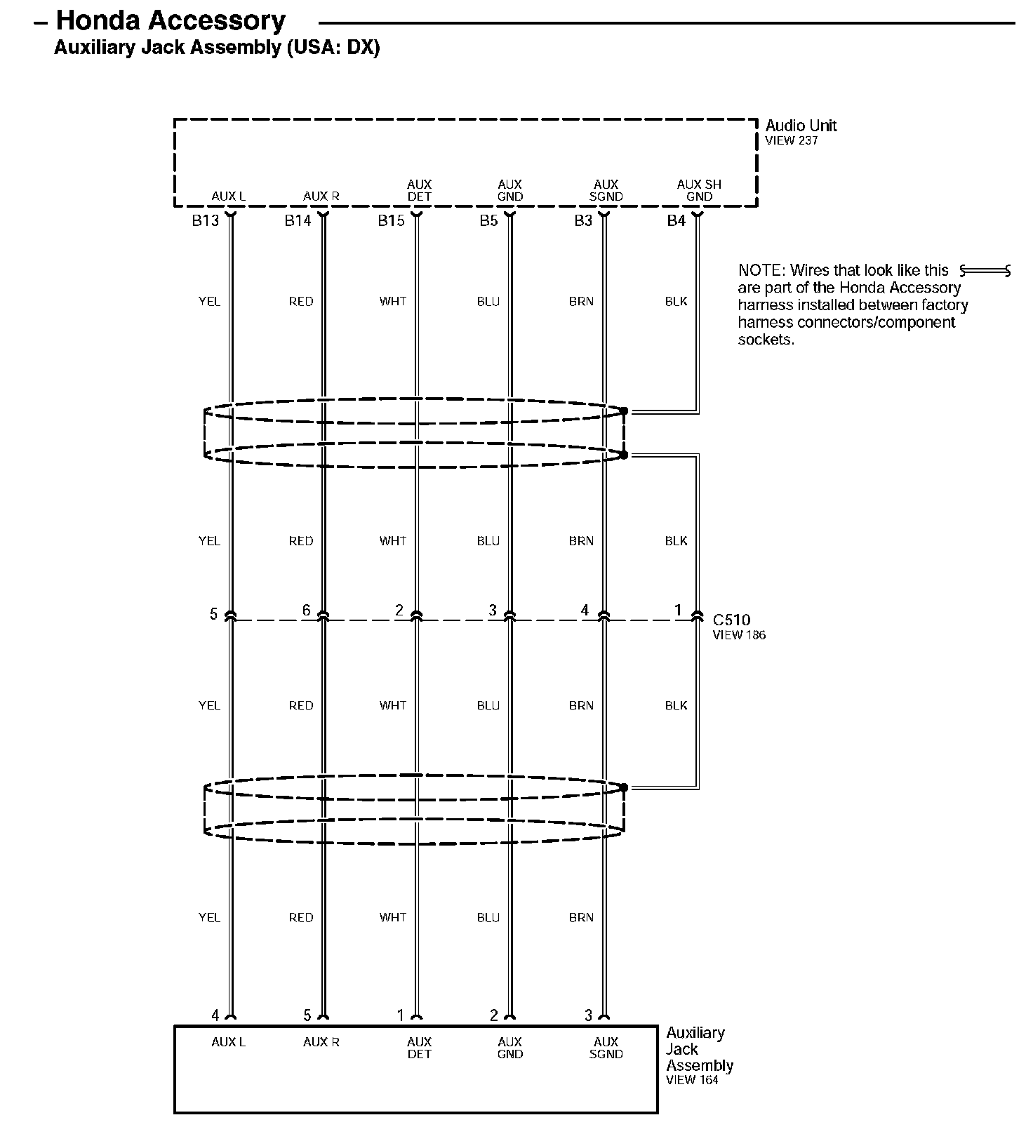 Wiring Diagrams — 2008 Honda Civic L41.8L Service Manual Operation CHARM