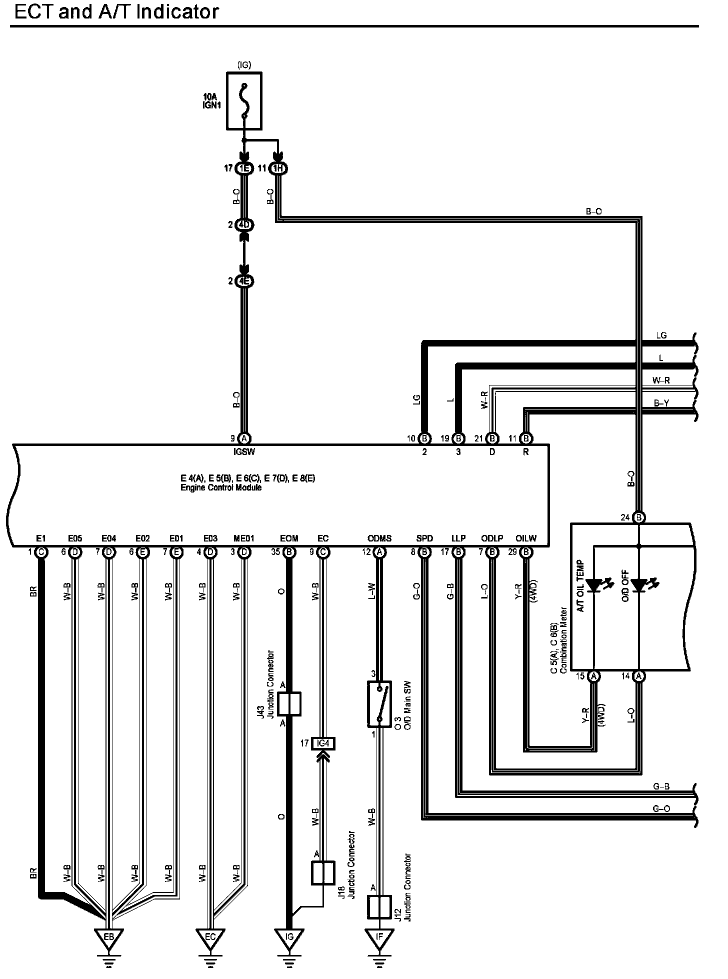 Electrical Diagrams — 2006 Toyota Truck Sequoia 4WD V84.7L (2UZFE