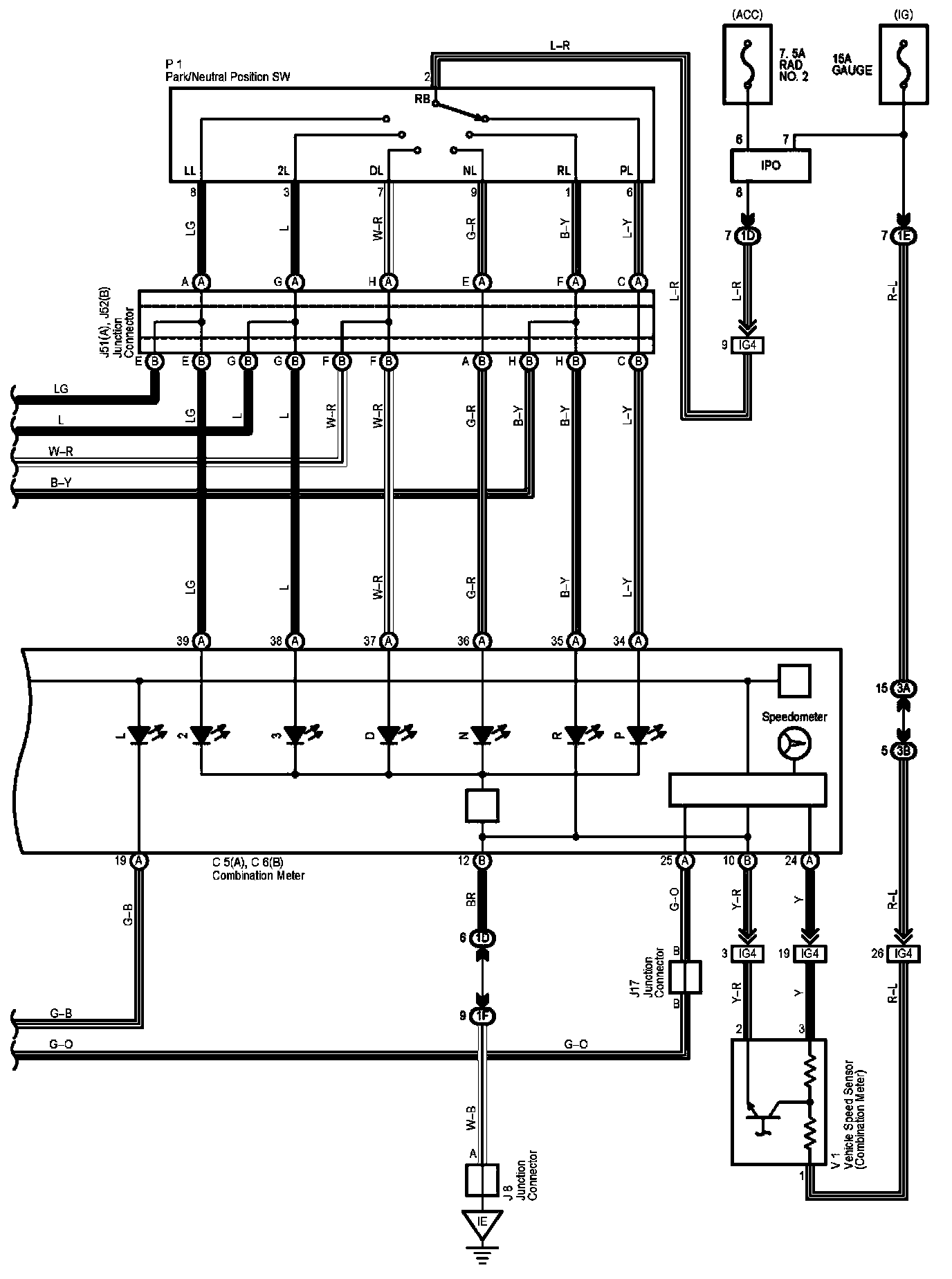 Electrical Diagrams — 2006 Toyota Truck Sequoia 4WD V84.7L (2UZFE