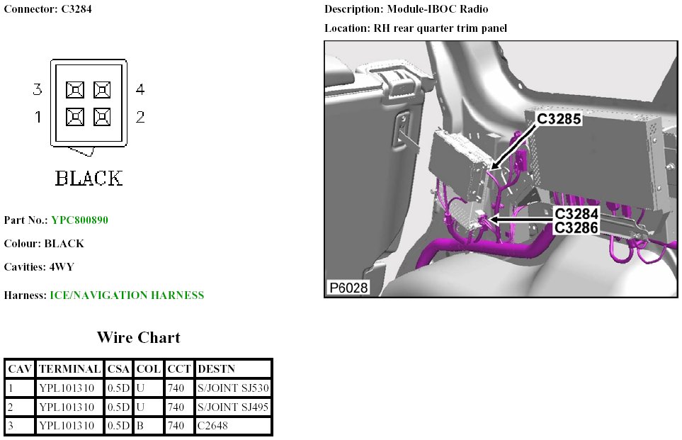 Signal Processing Module: Diagrams — 2008 Land Rover LR3 (LA) V8-4.4L ...