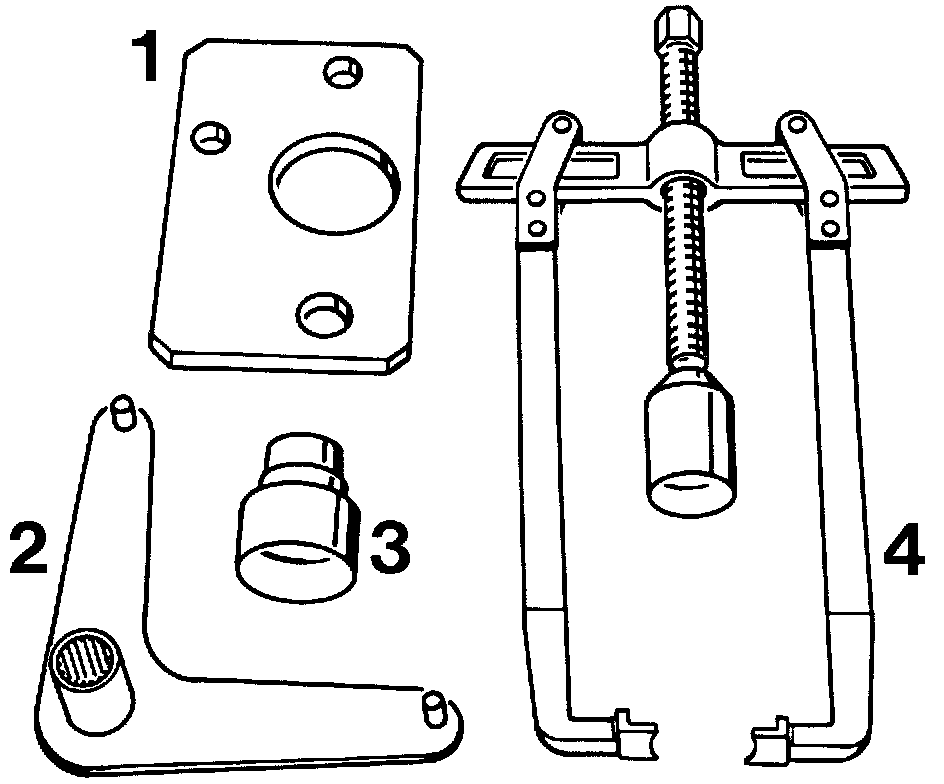 Manual Transmission/Transaxle: Tools and Equipment — 1993 Porsche