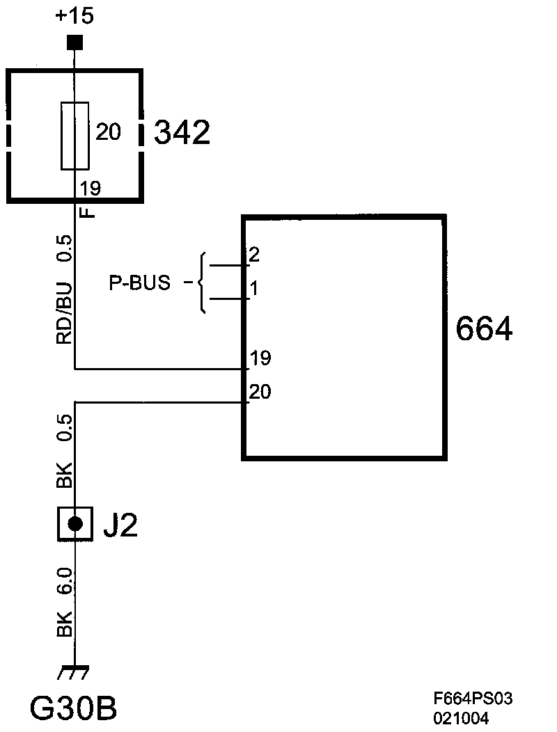 B1325 03 — 2006 Saab 93 (9440) L42.0L Turbo (2.0 T) Service Manual